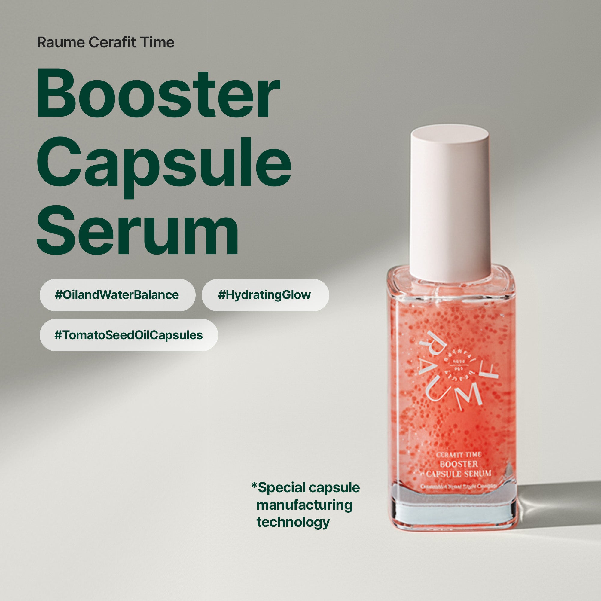 Cerafit Time Yuja Glow Tomato Active Capsule Serum