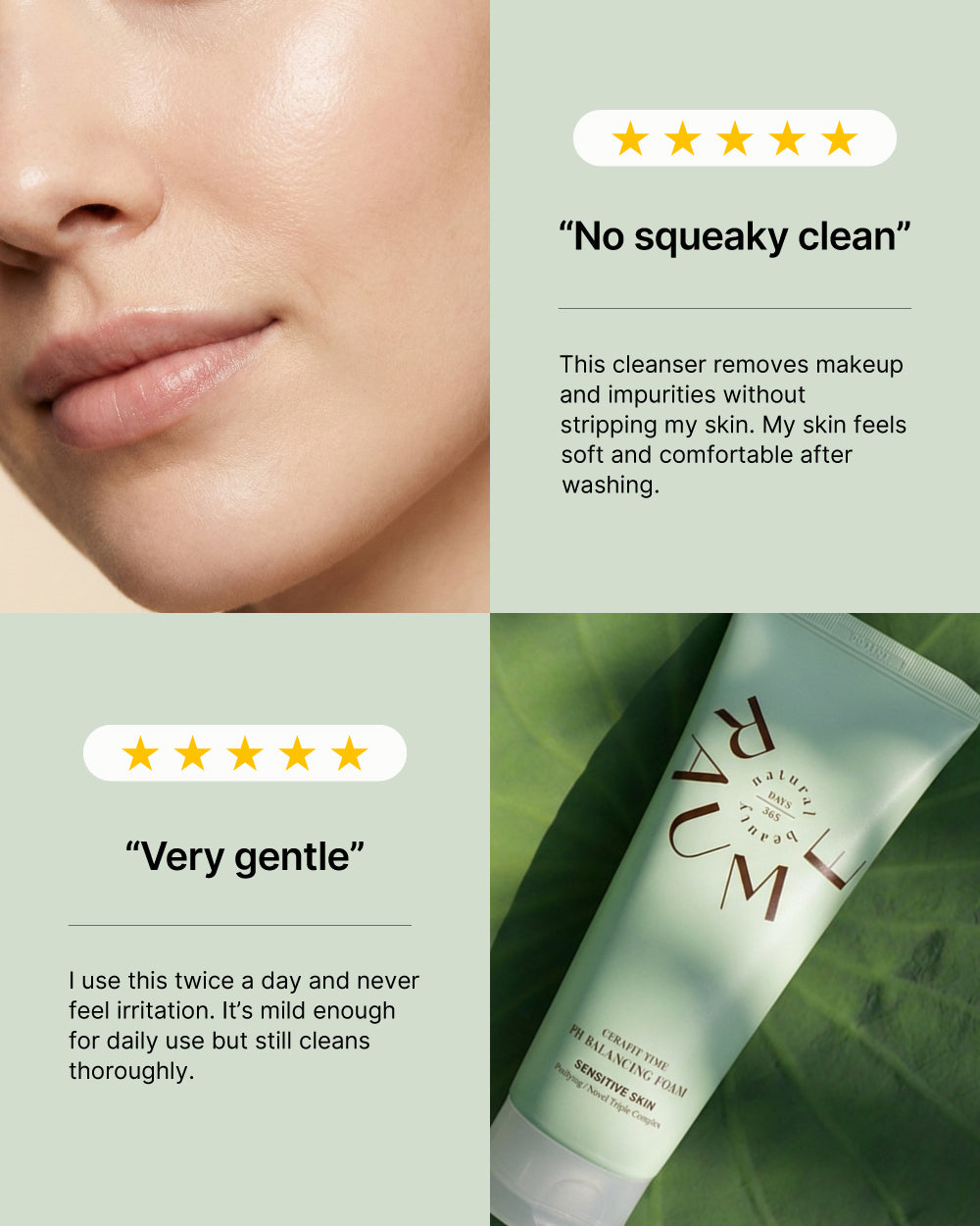 Cerafit Time PH Balancing Foam Cleanser
