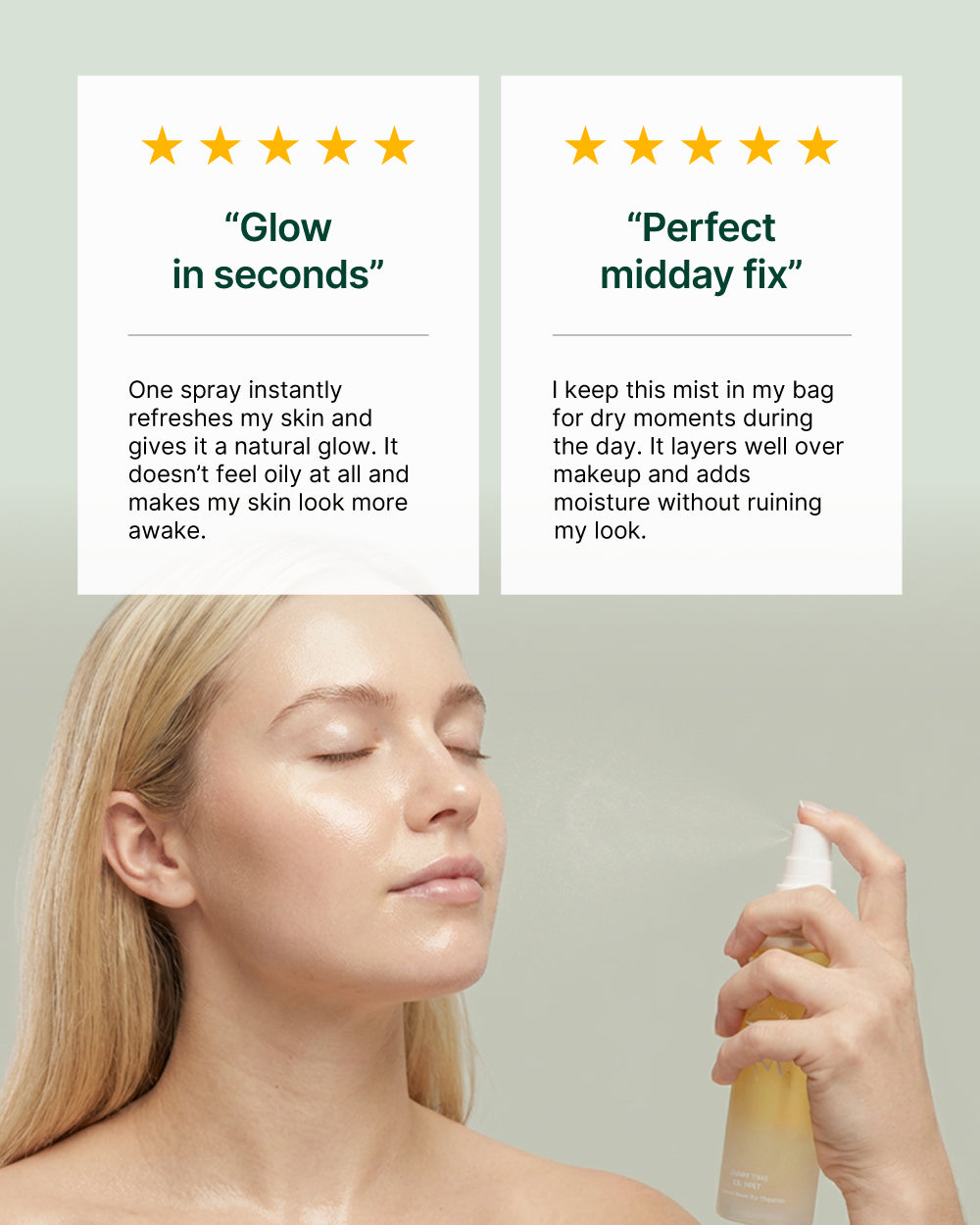 Cerafit Time Dual-Layer Glow Facial Oil Mist
