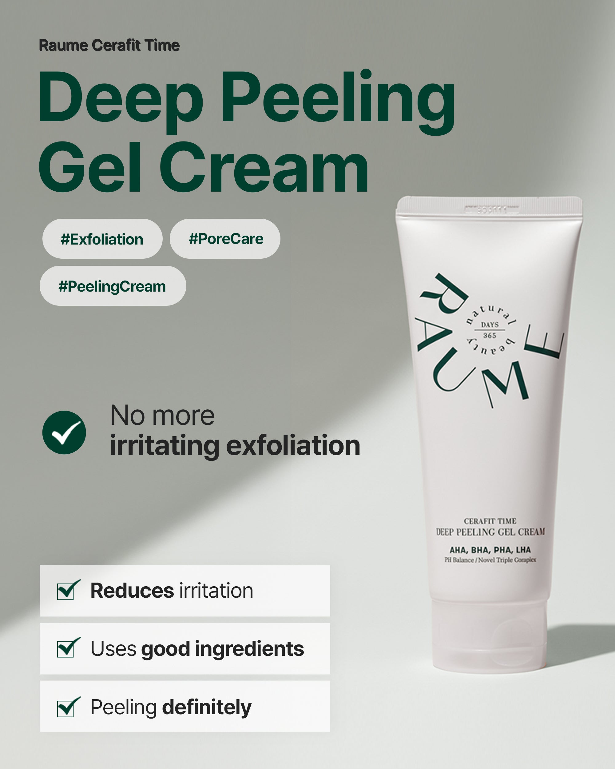 Cerafit Time Deep Peeling Gel Cream