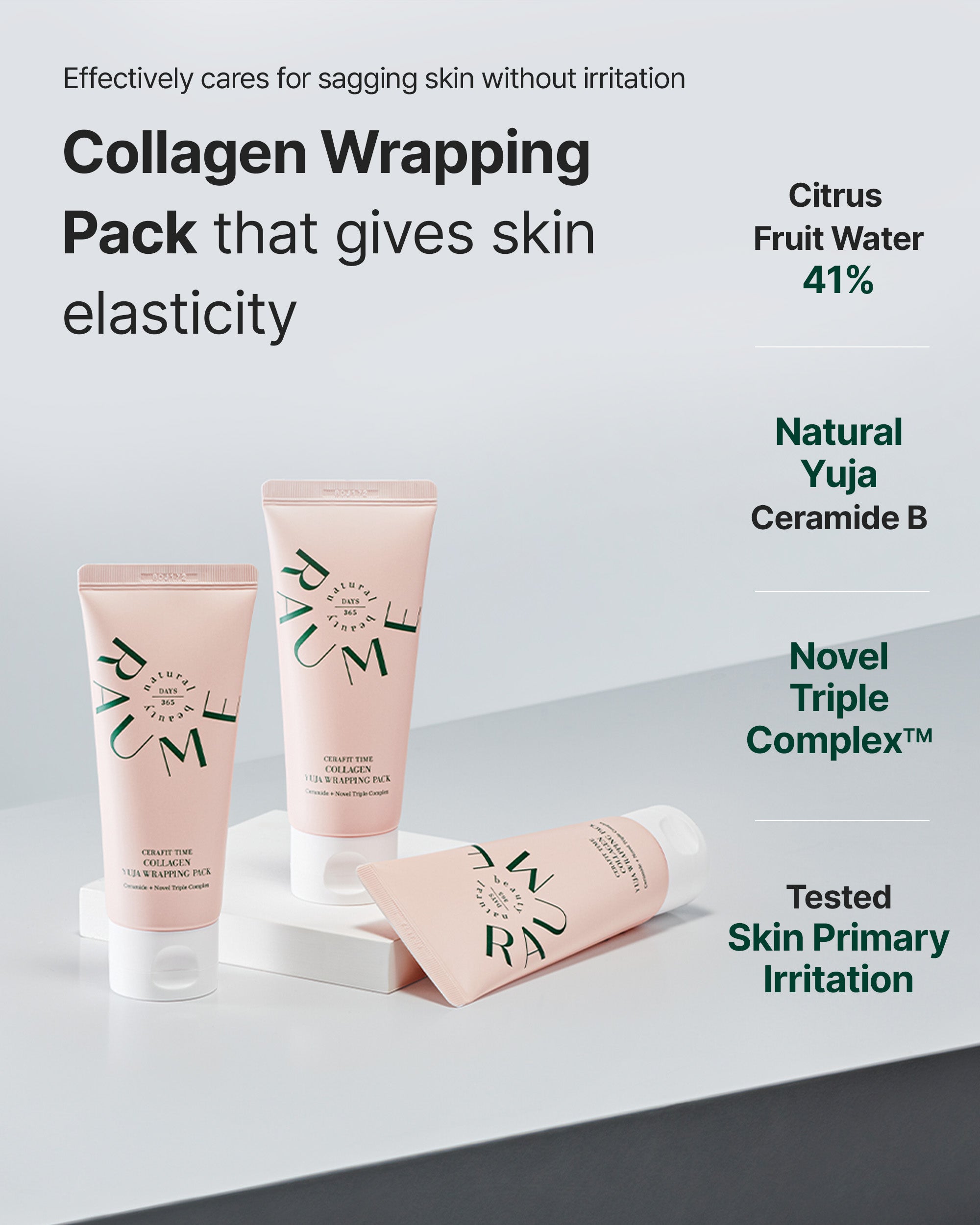 Cerafit Time Collagen Yuja Wrapping Pack