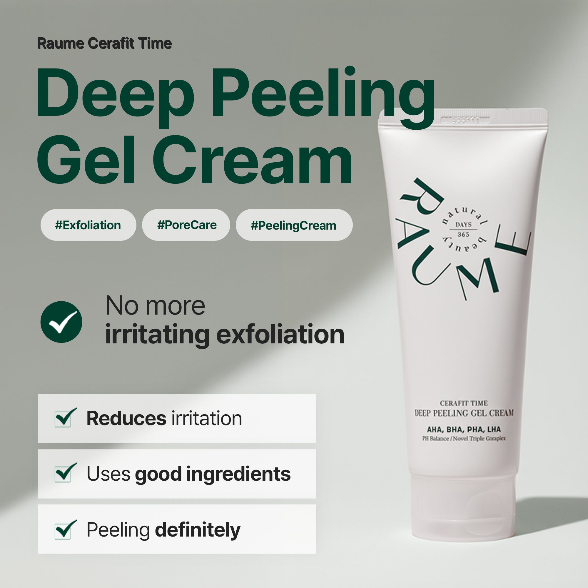 Cerafit Time Deep Peeling Gel Cream