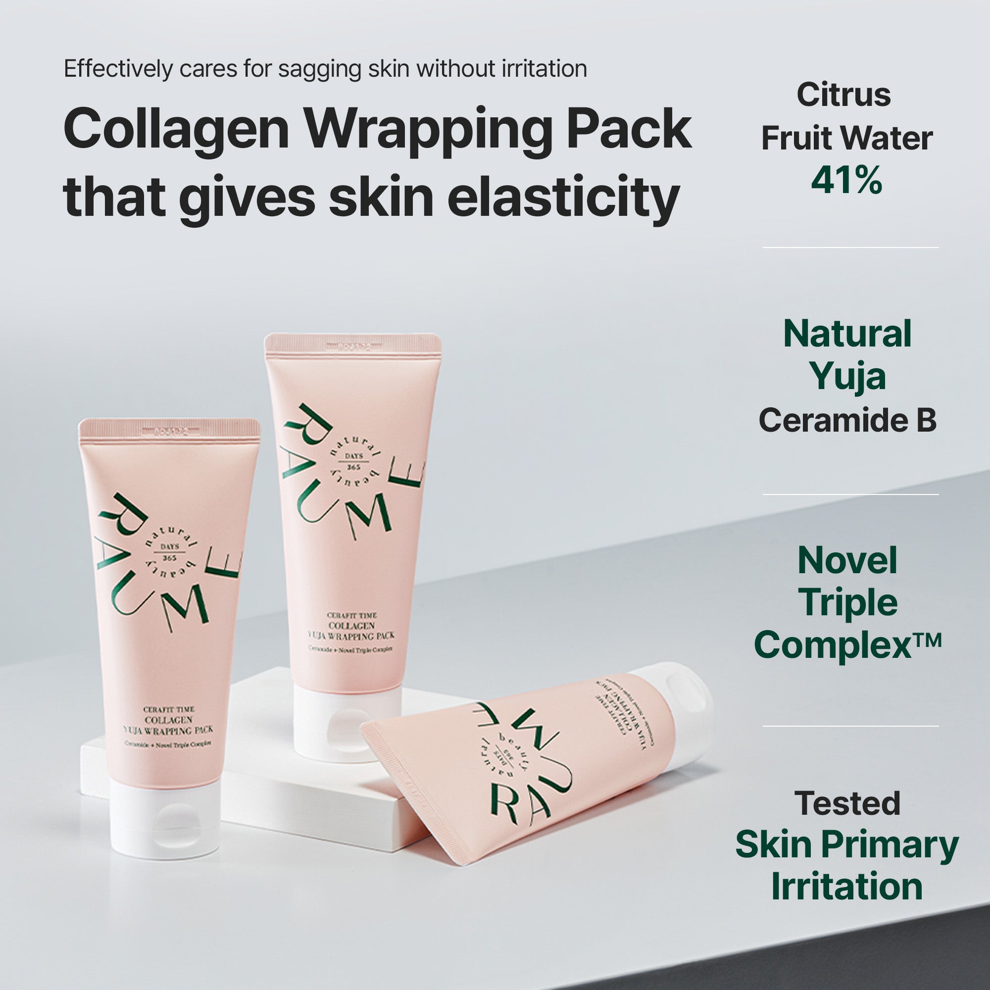 Cerafit Time Collagen Yuja Wrapping Pack
