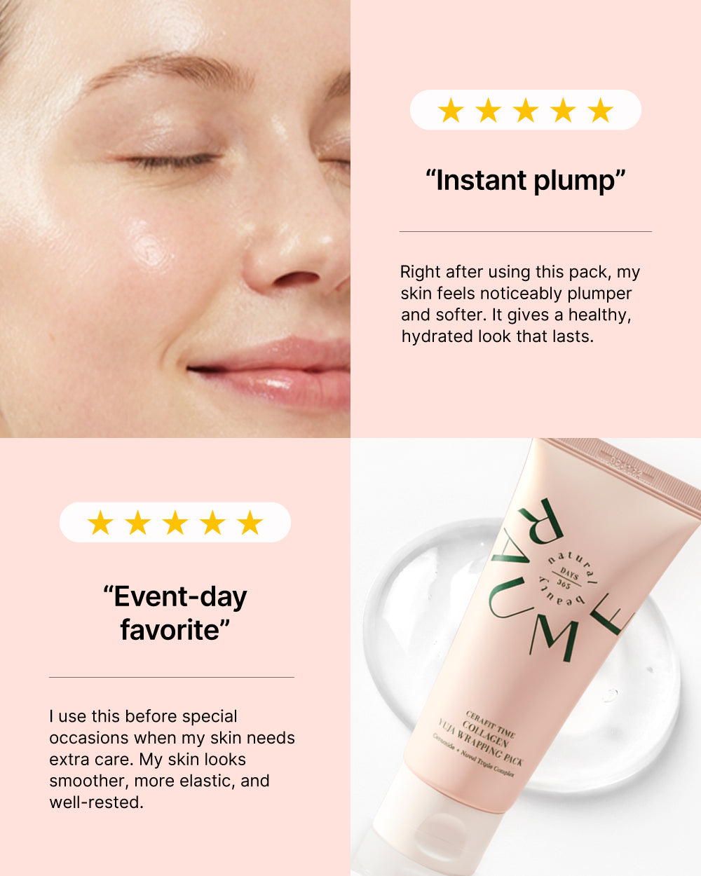 Cerafit Time Collagen Yuja Wrapping Pack