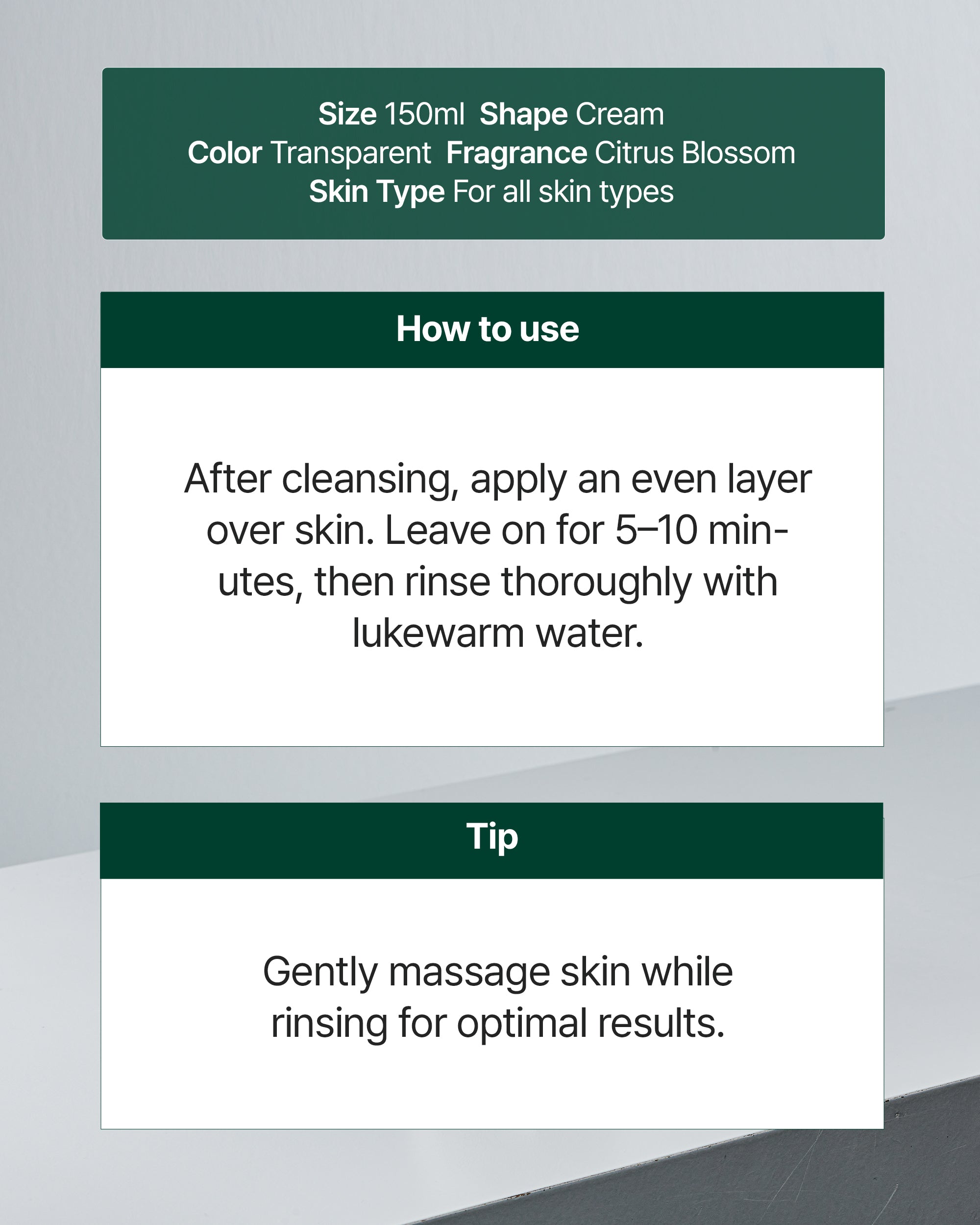 Cerafit Time Deep Peeling Gel Cream