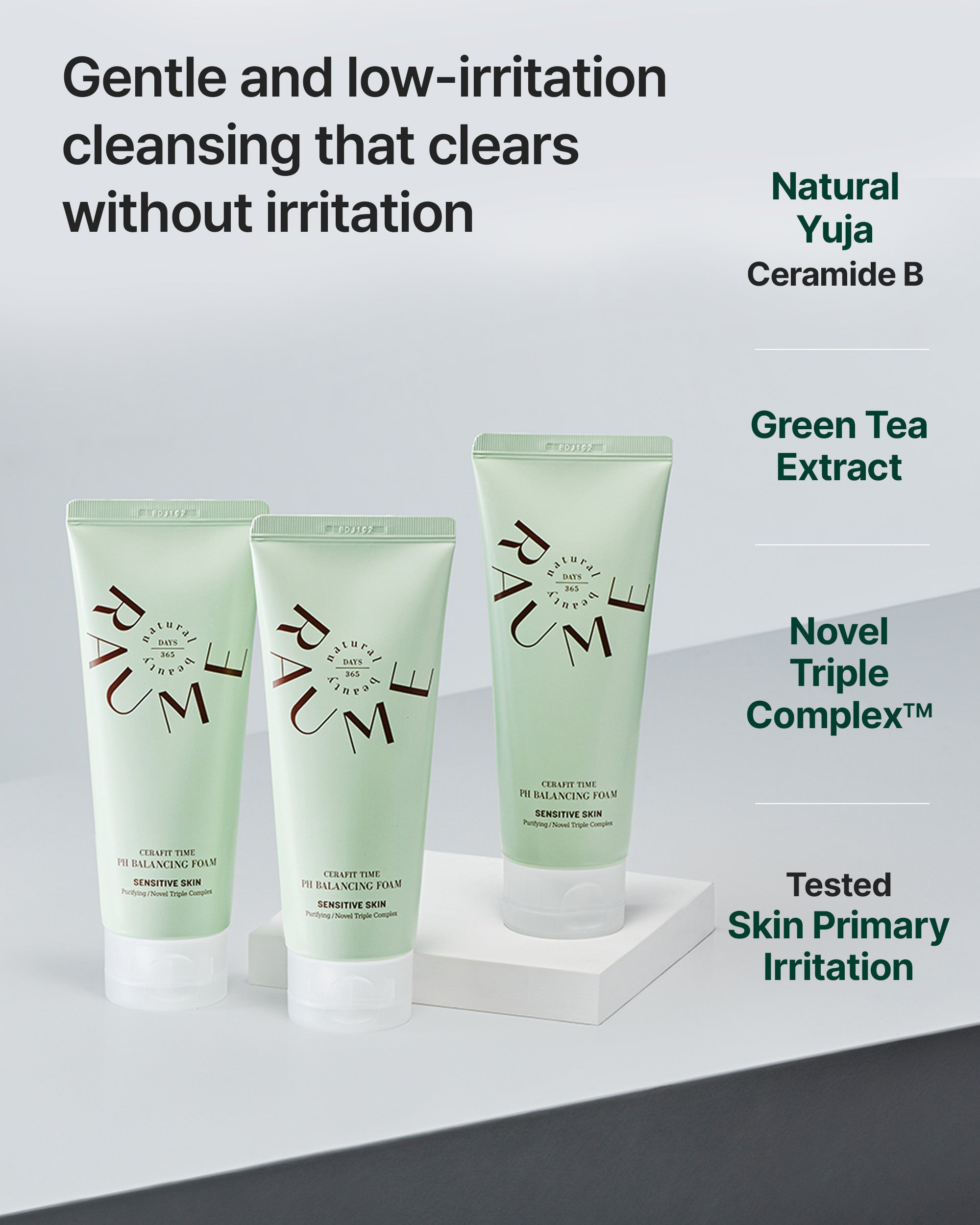 Cerafit Time PH Balancing Foam Cleanser